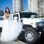фотосессия невесты на улице